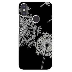 Силиконовый Чехол с одуванчиками на Xiaomi Mi A2 (Одуванчики)