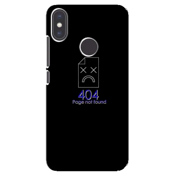Чехол с рисунком «Ошибка 404» для Xiaomi Mi A2 Чехол с рисунком «Ошибка 404» для Xiaomi Mi A2