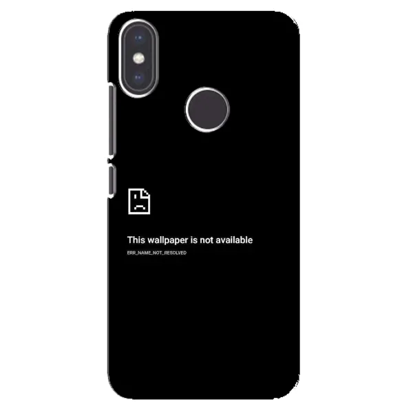 Чехол с рисунком «Ошибка» для Xiaomi Mi A2 Чехол с рисунком «Ошибка» для Xiaomi Mi A2