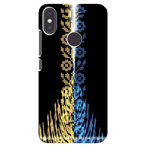 Чехол с рисунком «Патриотическая вышиванка» для Xiaomi Mi A2 Чехол с рисунком «Патриотическая вышиванка» для Xiaomi Mi A2