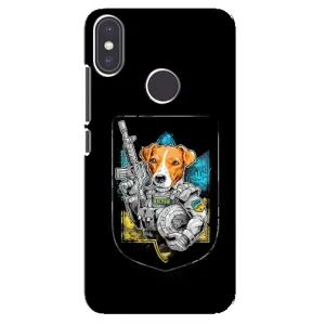 Чехол с принтом для Xiaomi Mi A2 (Патрон Воин)