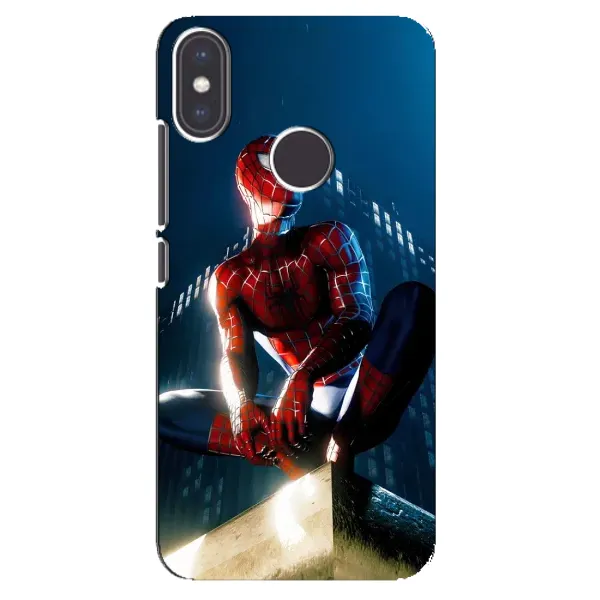 Чехол с рисунком «Паук на доме» для Xiaomi Mi A2