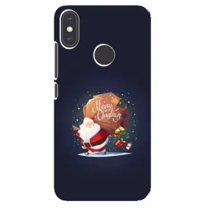 Чехол Санта Клаус для Xiaomi Mi A2 (Подарки от Санты)