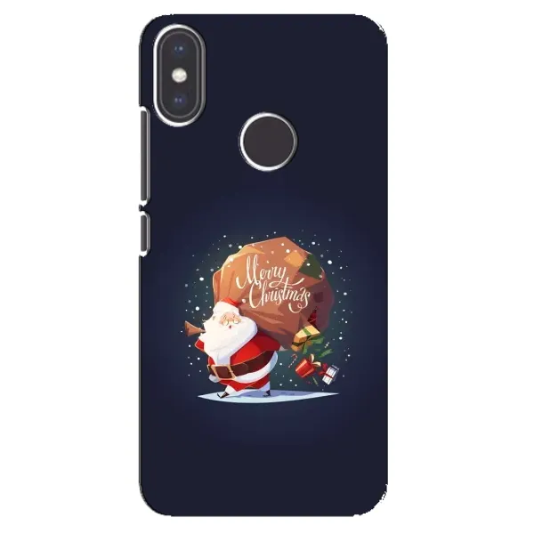 Чехол с рисунком «Подарки от Санты» для Xiaomi Mi A2 Чехол с рисунком «Подарки от Санты» для Xiaomi Mi A2