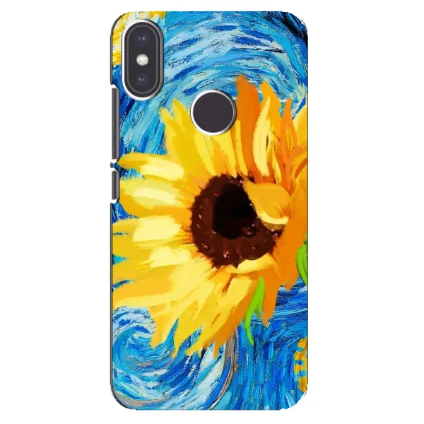 Чехол с рисунком «Подсолнух цветок» для Xiaomi Mi A2 Чехол с рисунком «Подсолнух цветок» для Xiaomi Mi A2