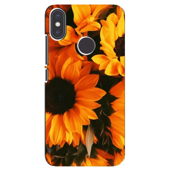 Чехол с рисунком «подсолнухи» для Xiaomi Mi A2 Чехол с рисунком «подсолнухи» для Xiaomi Mi A2
