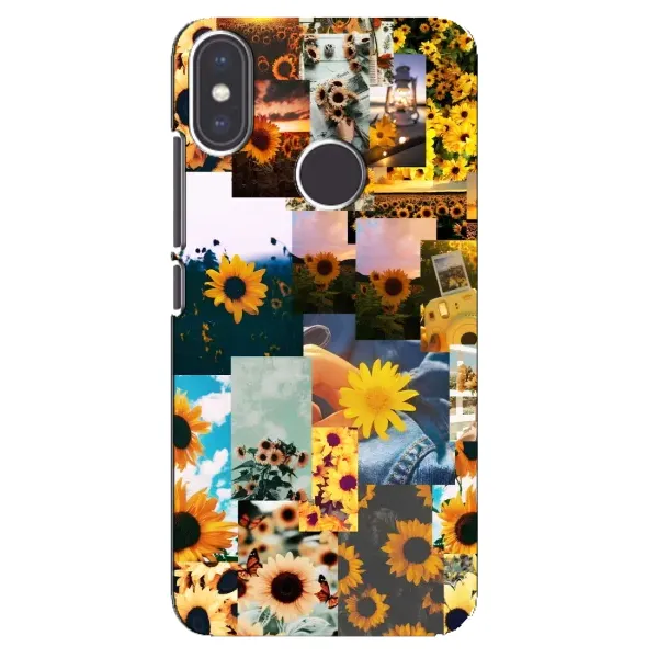 Чехол с рисунком «Подсолнуховый дизайн» для Xiaomi Mi A2 Чехол с рисунком «Подсолнуховый дизайн» для Xiaomi Mi A2