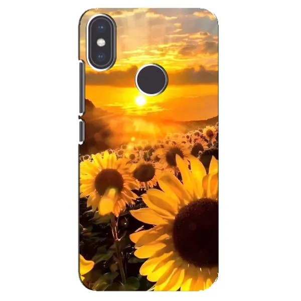 Чехол с рисунком «поле подсолнухов» для Xiaomi Mi A2
