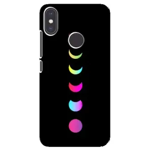 Чохол (ТПУ) з планетами на Xiaomi Mi A2 (Повнолуння)