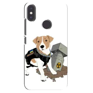 Чехол с принтом Собаки Патрон для Xiaomi Mi A2 (Пёс Патрон с ракетой)