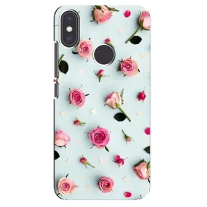 Чехлы с принтом Розочки для Xiaomi Mi A2 (Разные цветы)