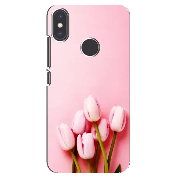 Чохол з малюнком «Рожеві тюльпани» для Xiaomi Mi A2 Чохол з малюнком «Рожеві тюльпани» для Xiaomi Mi A2