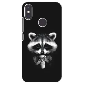 Силіконовий Чохол з Энотами на Xiaomi Mi A2 (З кавою)