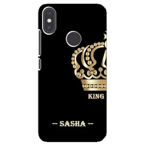 Чехлы с мужскими именами для Xiaomi Mi A2 (SASHA)