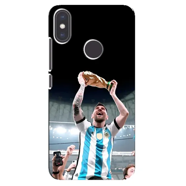 Чехол с рисунком «Счастливый Месси» для Xiaomi Mi A2