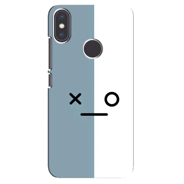 Чехол с рисунком «Серо-белый» для Xiaomi Mi A2 Чехол с рисунком «Серо-белый» для Xiaomi Mi A2
