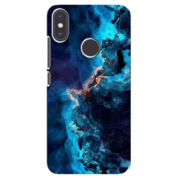 Чехол с рисунком «Синий мрамор» для Xiaomi Mi A2 Чехол с рисунком «Синий мрамор» для Xiaomi Mi A2