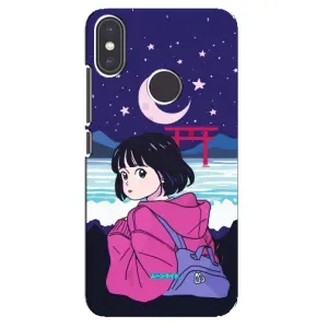 Чехол с персонажами АНИМЕ на Xiaomi Mi A2 (Синобу Миякэ)
