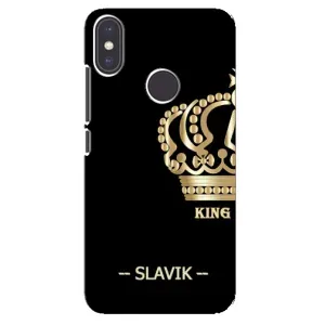 Чехлы с мужскими именами для Xiaomi Mi A2 (SLAVIK)