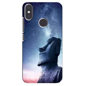 Чохли (ТПУ) (смішні стікери) для Xiaomi Mi A2 (Статуя)