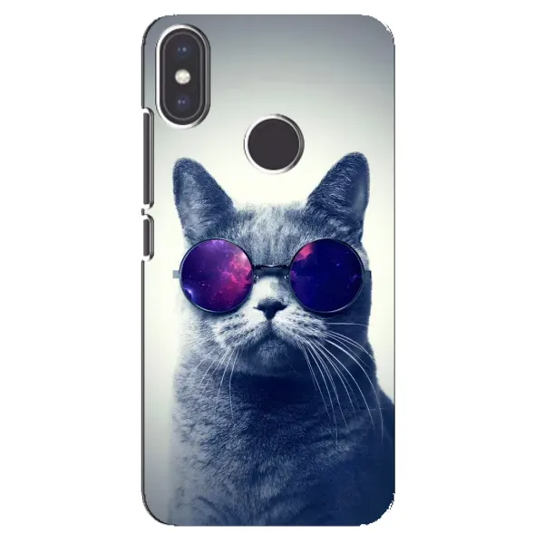 Чехол с рисунком «Стильный КОТ» для Xiaomi Mi A2 Чехол с рисунком «Стильный КОТ» для Xiaomi Mi A2