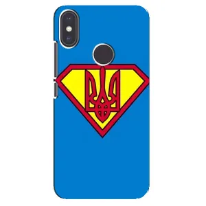 Чехол с картинкой (Патриотический ГЕРБ) на Xiaomi Mi A2 (Super - Герб)