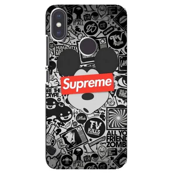Чехол с рисунком «Supreme Маус» для Xiaomi Mi A2 Чехол с рисунком «Supreme Маус» для Xiaomi Mi A2