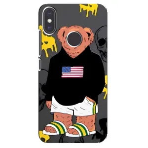 Чохли Мішка Тедді для Редмі Мі А2 (Teddy USA)