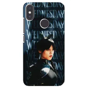 Чохол з картинкою Венсдей на Xiaomi Mi A2 (Вендсдей з ушками)