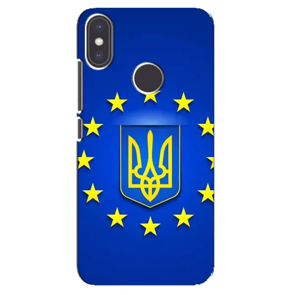 Чехол с рисунком «Украина это Европа» для Xiaomi Mi A2 Чехол с рисунком «Украина это Европа» для Xiaomi Mi A2