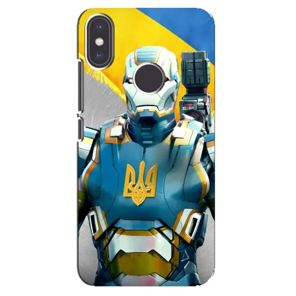 Чехол с рисунком «Украинский робокоп» для Xiaomi Mi A2 Чехол с рисунком «Украинский робокоп» для Xiaomi Mi A2