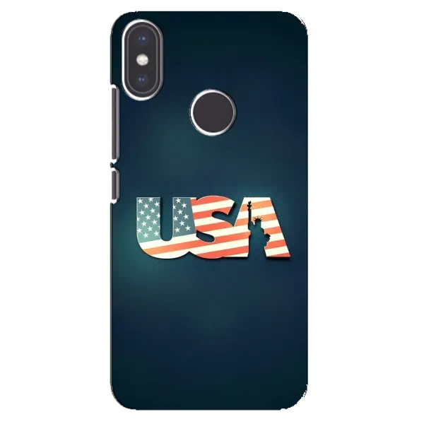 Чехол с рисунком «USA» для Xiaomi Mi A2