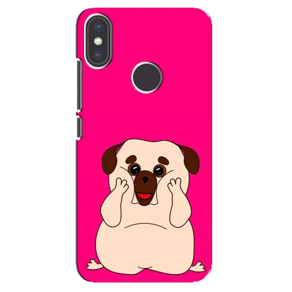 Чохол з малюнком «Веселий Мопсік» для Xiaomi Mi A2 Чохол з малюнком «Веселий Мопсік» для Xiaomi Mi A2