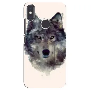 Чехол с Волком на Xiaomi Mi A2 (Волк)