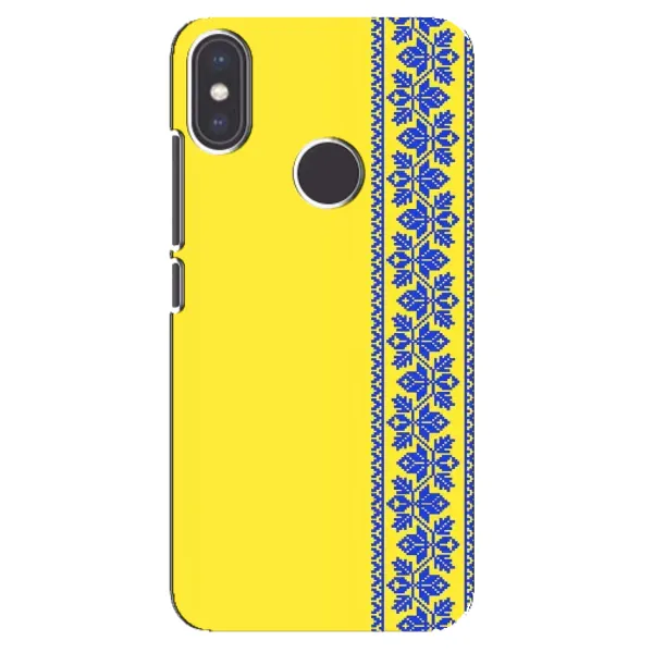 Чехол с рисунком «Вышиванка на желтом» для Xiaomi Mi A2 Чехол с рисунком «Вышиванка на желтом» для Xiaomi Mi A2