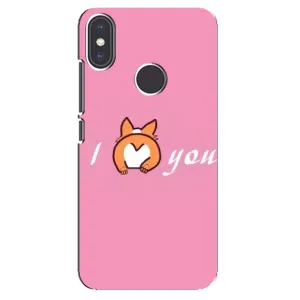 Силиконовые Чехлы Любимому человеку для Xiaomi Mi A2 (Я тебя люблю)