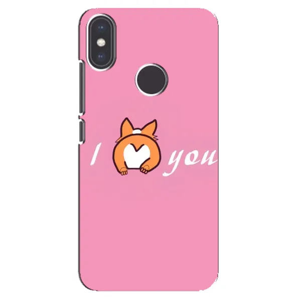 Чехол с рисунком «Я тебя люблю» для Xiaomi Mi A2 Чехол с рисунком «Я тебя люблю» для Xiaomi Mi A2
