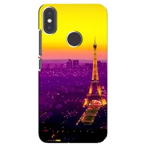 Чехол с Эйфелевой башней на Xiaomi Mi A2 (Яркая башня)