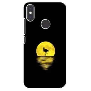 Летний Чехол на Xiaomi Mi A2 (Желтый Закат)
