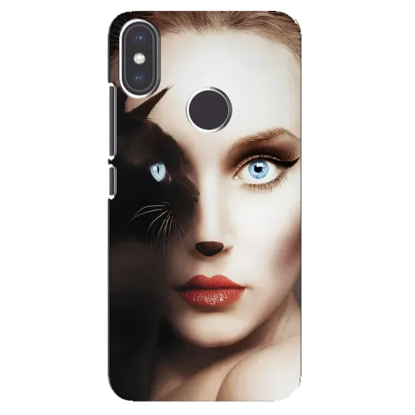 Чехол с рисунком «Женщина кошка» для Xiaomi Mi A2 Чехол с рисунком «Женщина кошка» для Xiaomi Mi A2
