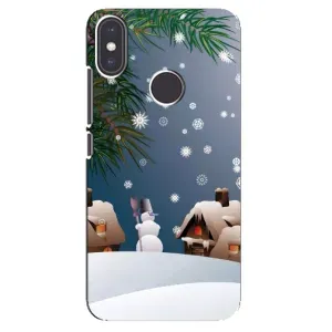Чехлы на Новый Год Xiaomi Mi A2 (Зима)