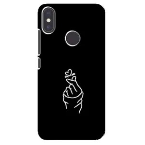 Чехлы (Знак сердечка) на Xiaomi Mi A2 (Знак Сердечка)