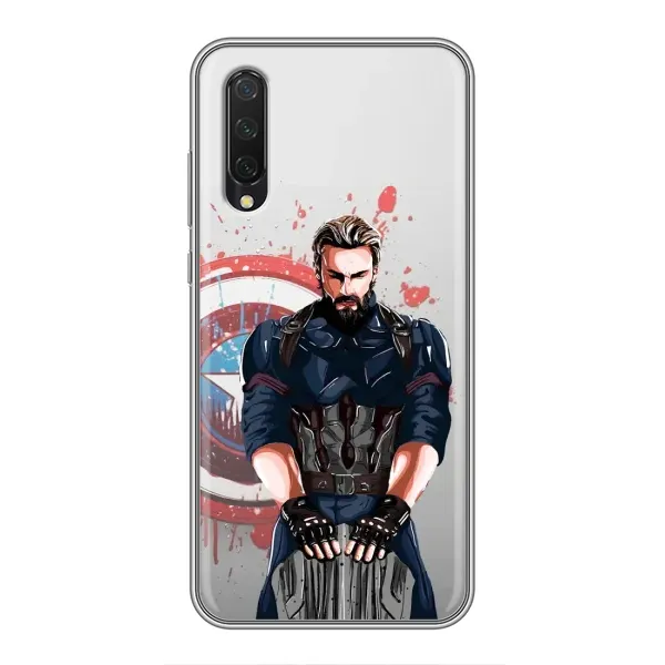 Чехол с рисунком «Арт капитан» для Xiaomi Mi A3