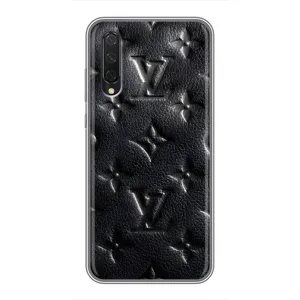 Текстурный Чехол Louis Vuitton для Сяоми Ми А3 (Черный ЛВ)