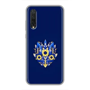 Чехол Укр Символика для Xiaomi Mi A3 (Цветущий Герб)