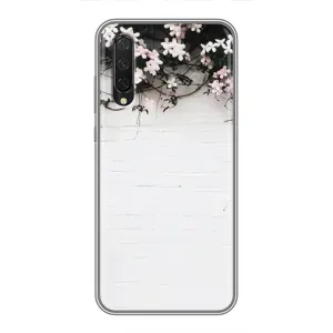 Чехлы с тематикой "ЦВЕТЫ" на Xiaomi Mi A3 (Цветы на стене)