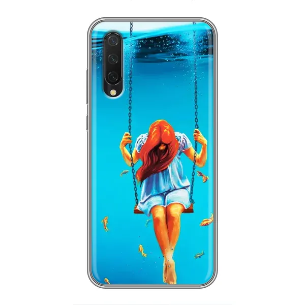 Чехол с рисунком «Девушка на качели» для Xiaomi Mi A3 Чехол с рисунком «Девушка на качели» для Xiaomi Mi A3
