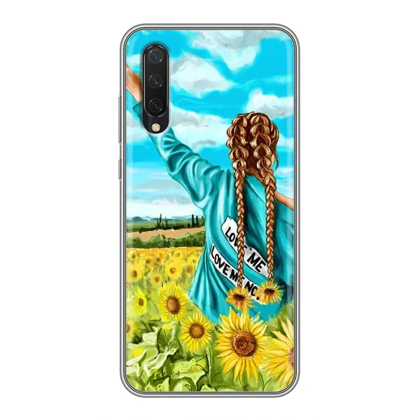 Чехол с рисунком «Девушка на поле» для Xiaomi Mi A3 Чехол с рисунком «Девушка на поле» для Xiaomi Mi A3