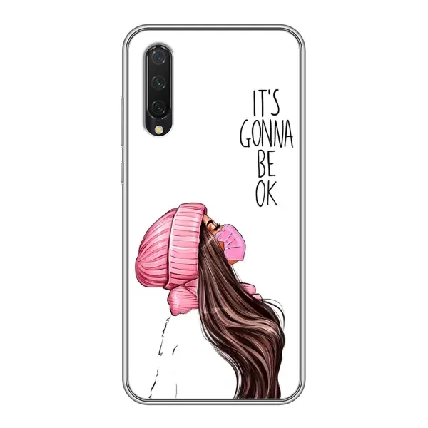 Чехол с рисунком «Девушка в маске» для Xiaomi Mi A3 Чехол с рисунком «Девушка в маске» для Xiaomi Mi A3