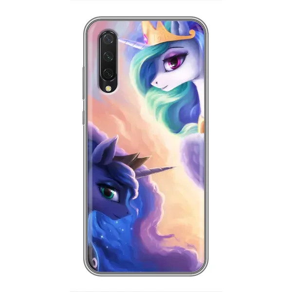 Чехол с рисунком «Единорожки на тучках» для Xiaomi Mi A3 Чехол с рисунком «Единорожки на тучках» для Xiaomi Mi A3
